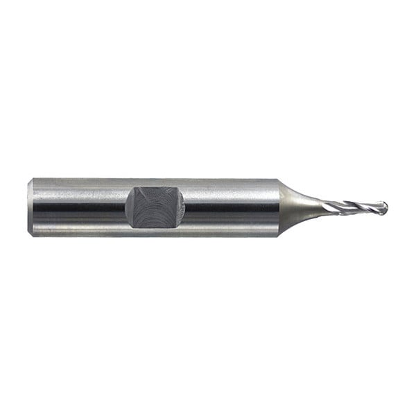 Melin Tool Co Gnrl Purpse End Mill, Ball End, 3/16"x1/2" - A-1206-B