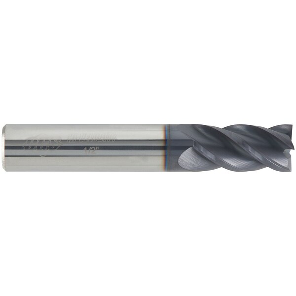 Cgs Tool Hi Velocity Sq End 4Fl 7/16" Dia 1" Loc 2-3/4" Oal W/Altin Coating - HV140-4375