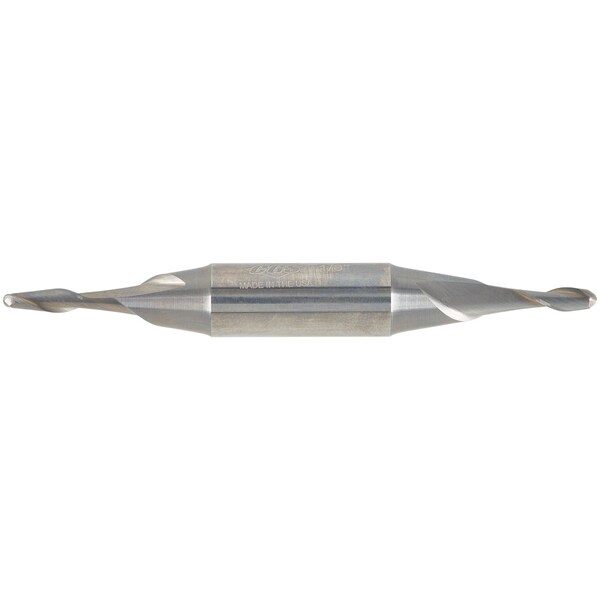 Cgs Tool 2 Flute Std Length Dem Ball Nose 1/4"Dia 5/8"Loc 3-1/2"Oal - 622-2500