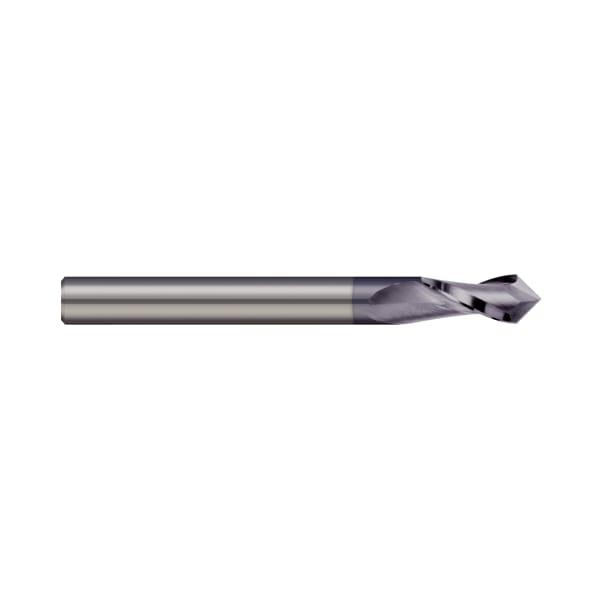 Micro 100 Drill/End Mill, 2 & 4 Flute, 0.3750" (3/8) Cutter dia, Length of Cut: 1" - DM-375-4120X