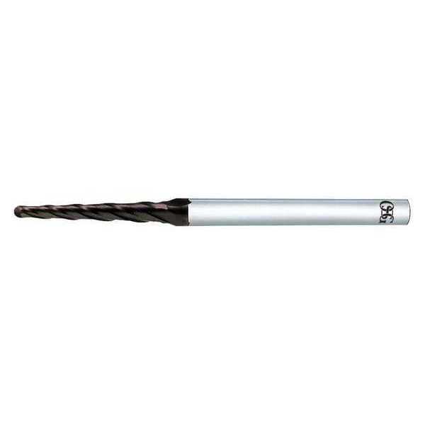 Osg Tapered End Mill, 3.27mm Large End dia. - 45810175