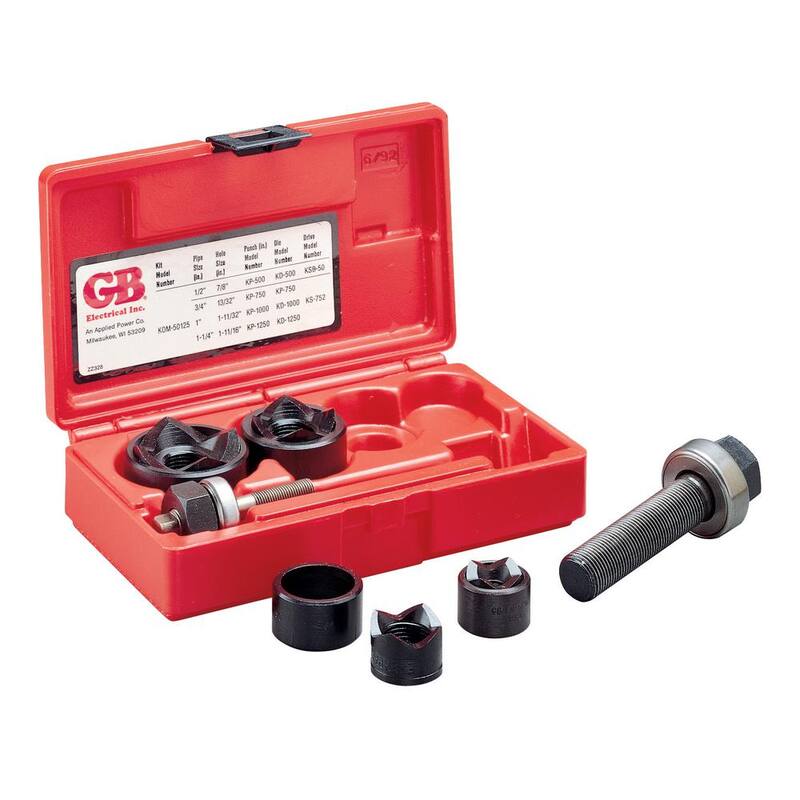Juego de corte mecánico para conducto de 1/2 a 1-1/4 pulgadas - KOM50125
