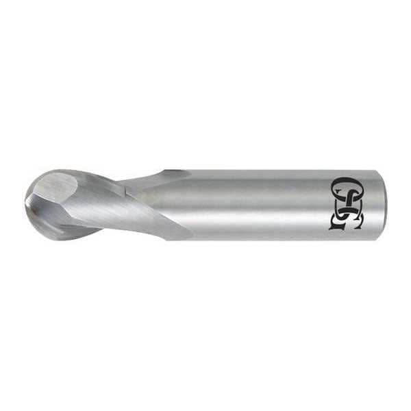 Osg Ball End Mill, 2" L, 1/4" Shank dia. - 412-2500-BN11
