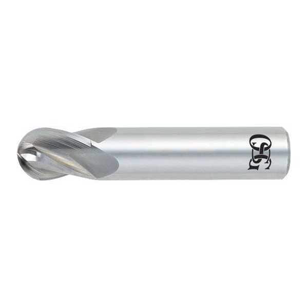 Osg Ball End Mill, 2" L, 3/16" Shank dia. - 414-1875-BN11