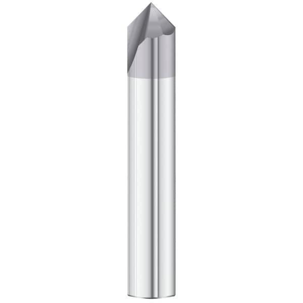 Fullerton Tool 60°, 90°, 120° End Style - 3730 Chamfer Mill GP End Mills, TIALN, Straight, Chamfer, Standard, 3/8 - 36091