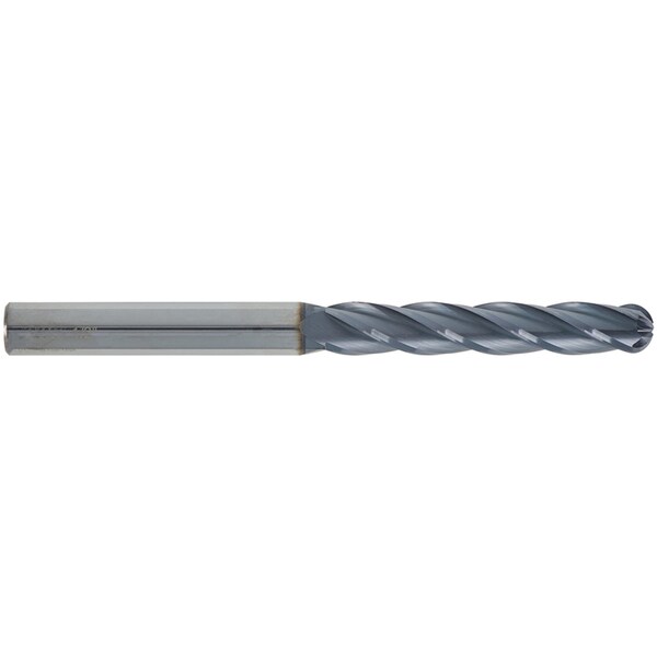 Cgs Tool 4 Flute Xl Length Ball End Mill 3/4"Dia 3"Loc 6"Oal W/Altin - 842-7500-ALTIN