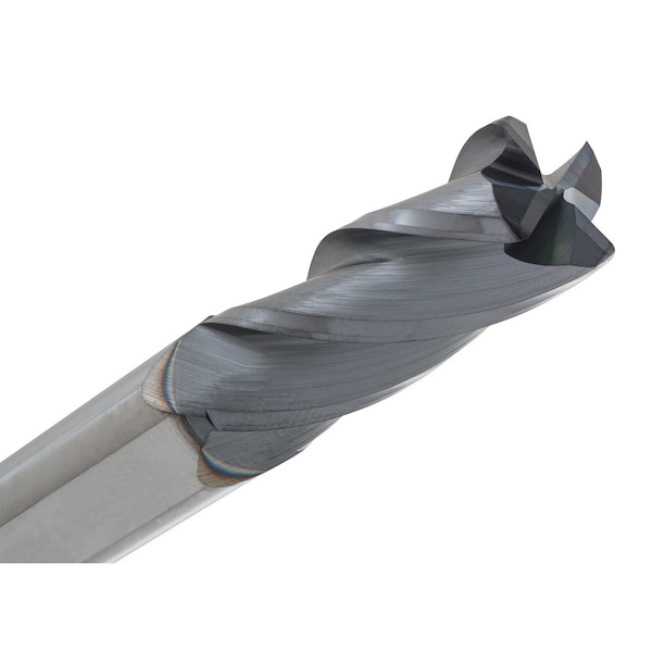 Cgs Tool 4Fl Std Cr End Mill 1" Dia 1-1/2" Loc 4" Oal W/.125 Rad & Altin - CR143-1000.125-ALTIN