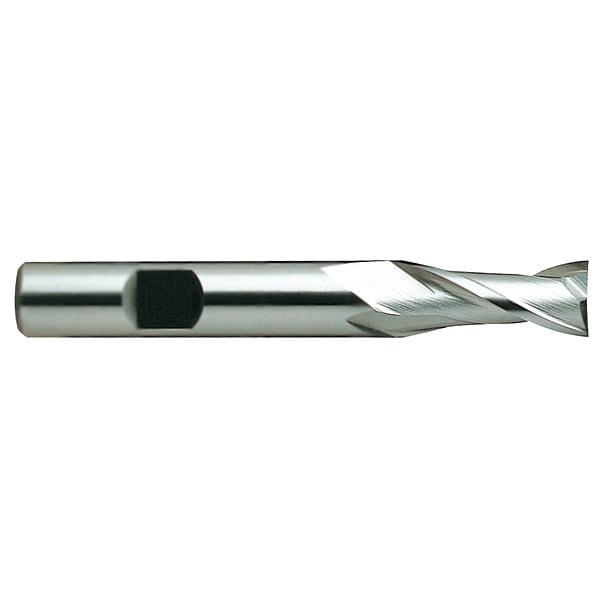 Yg-1 Tool Square End Mill, Single End, 1/4", Cobalt - 02297CN