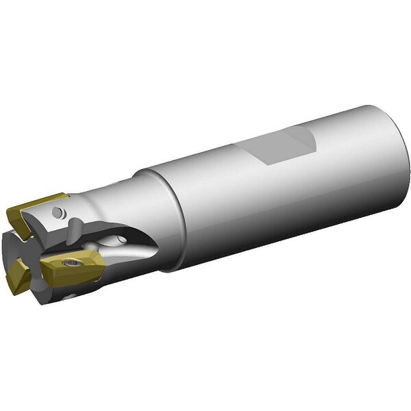 Widia Indexable Profiling End Mill, VSM17 Series, High Speed Steel, 0.6410 in Depth of Cut - VSM17D125Z02W125XD17