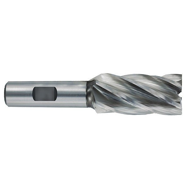 Melin Tool Co End Mill, Hss, GP, Square, 1-1/2" x 1-1/2, Number of Flutes: 6 - C-2448-A