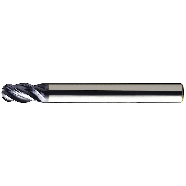 Yg-1 Tool V7 Mill Inox 4 Flute Long Length Ball Flat Carbide End Mill - EMB75250