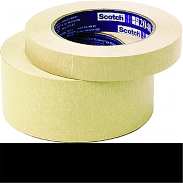 3M 2040-2A-BK 2 in. x 60 yard. Cinta para enmascarar de pintor a granel - 7298