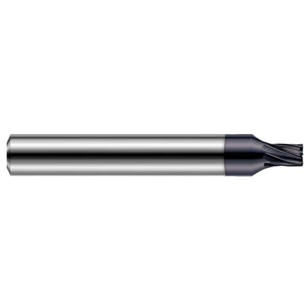 Harvey Tool End Mill for Hardened Steels - Corner Radius, 0.5000" (1/2), Material - Machining: Carbide - 882332-C6
