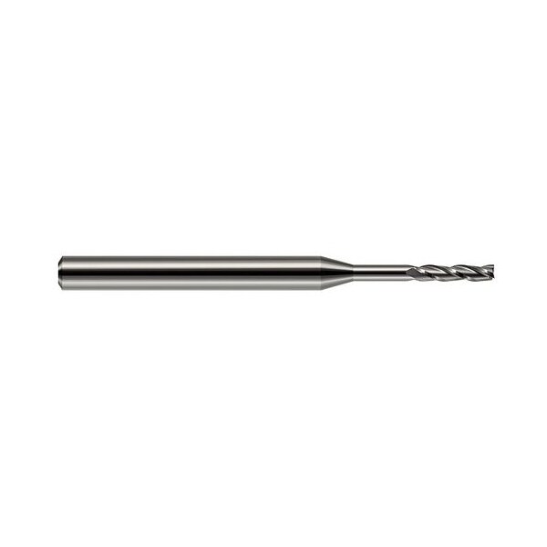 Harvey Tool 0.1406 in. 9/64 Cutter dia. x 3/4 x 1.1250 in. 1-1/8 Reach Carbide Square End Mill, 3 Flutes - 876709