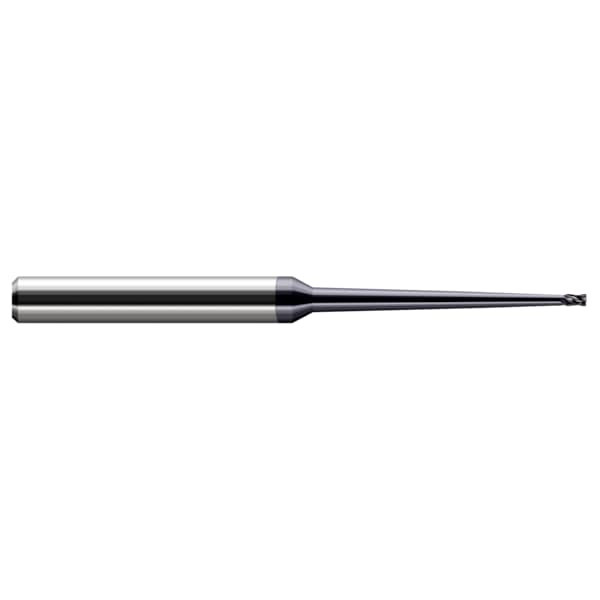 Harvey Tool Miniature End Mill - 2 Flute - Square, 0.0310" (1/32), Neck Dia.: 0.1100" - 28331-C6