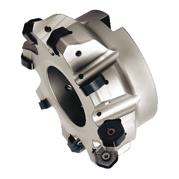 Widia Indexable Face Mill, M1200 Series, High Speed Steel, 4.50mm Depth of Cut - M1200D600Z16S200HN09