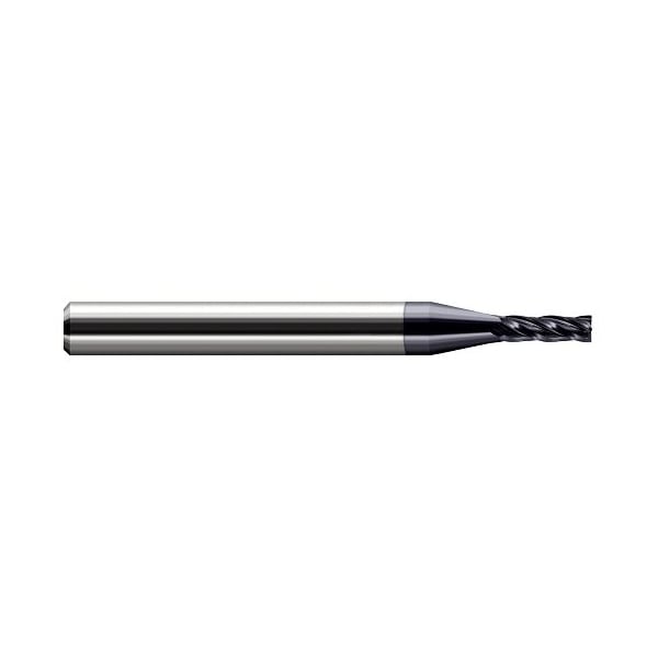 Harvey Tool 3.000 mm Cutter dia x 9.000 mm Length of Cut Carbide Metric Square End Mill, 2 Flutes, AlTiN Coated - 741457-C3