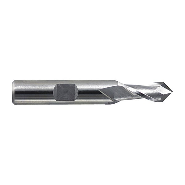Melin Tool Co Drill Mill, HSS, 90 deg., 1/8" x 3/8", Overall Length: 2-5/16" - A-1204-DP