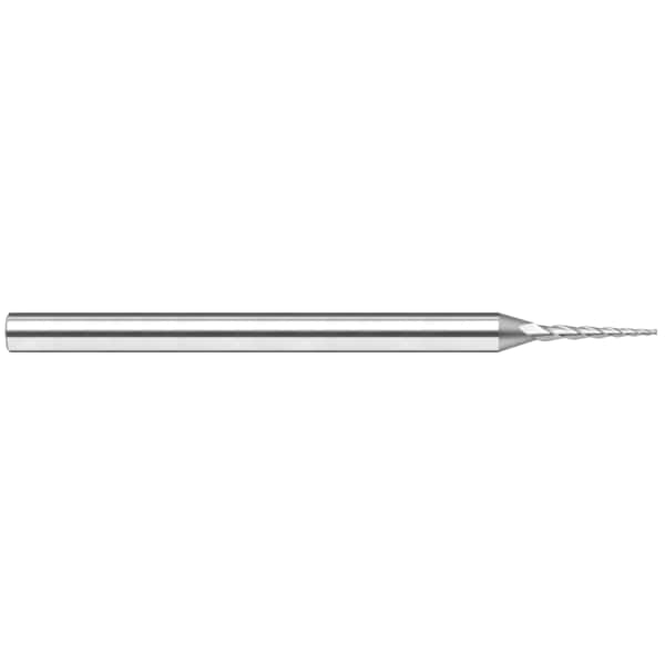 Harvey Tool Miniature End Mill - Tapered - Square, 0.0150" (1/64) - 20715