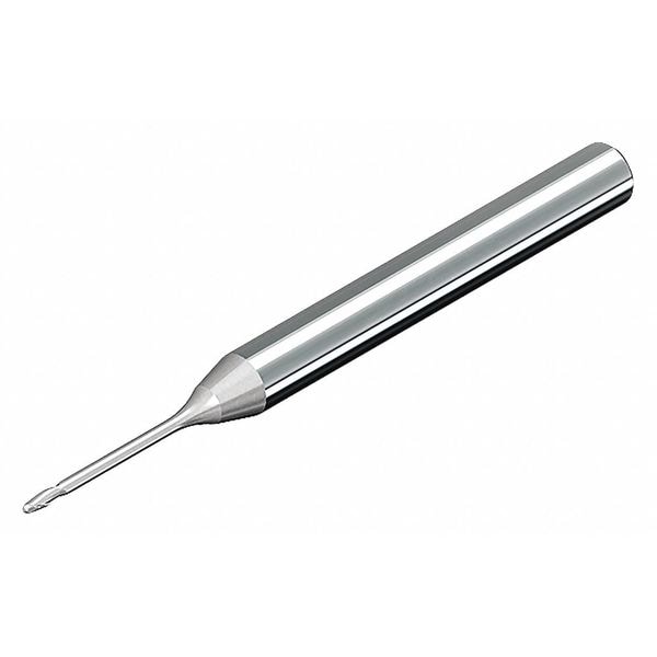 Micro 100 Ball End Mill, nACRo, 1-1/2" L, Carbide - BEF-040-250