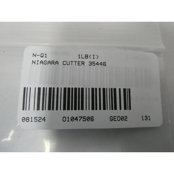 Niagara Cutter SIX FLUTE SINGLE-END 1IN SHANK 1-3/8IN END MILL - 35446