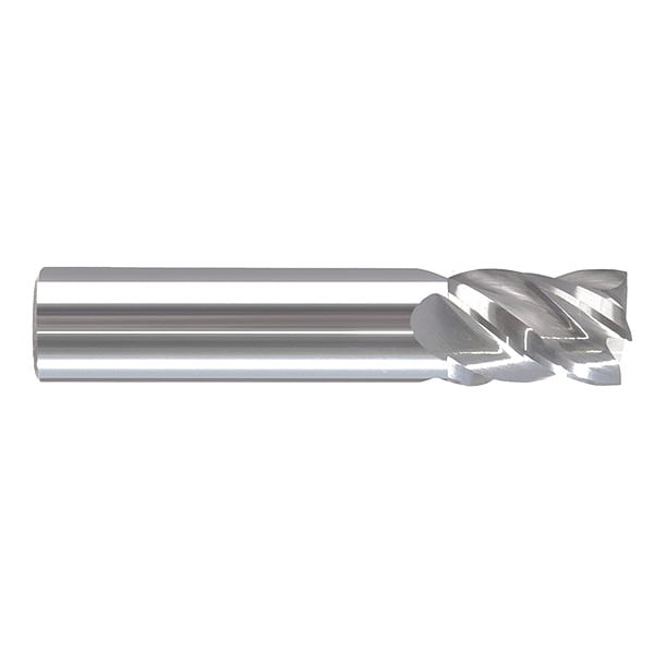Zoro Select Sq. End Mill, Single End, Carb, 5/16 - 284-000148