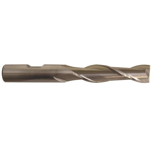 Drill America 7/8" X 7/8" HSS 2 Flute Single End End Mill - DWCT342
