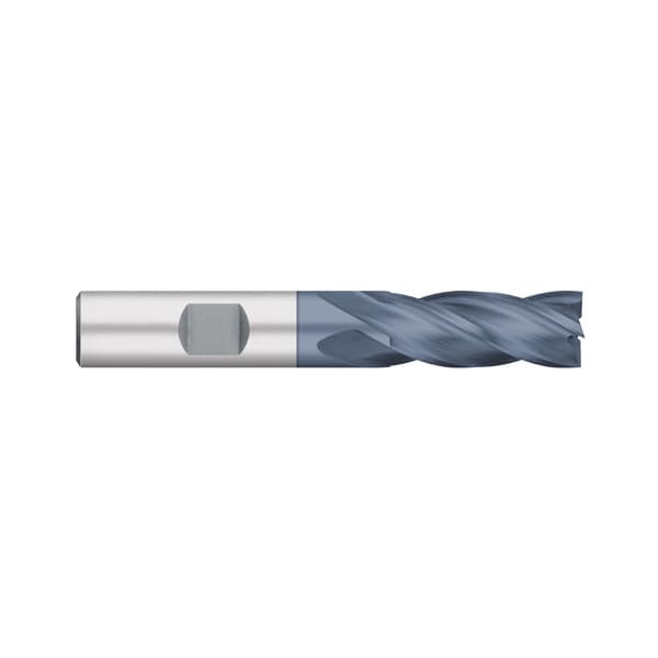 Kodiak Cutting Tools 1" Cobalt Endmill 4 & 6 Flute Single End ALTIN Coated - 5531119