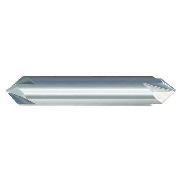Zoro Select Chamfer End Mill, 3/16 in. Dia, Carbide - 209-694187