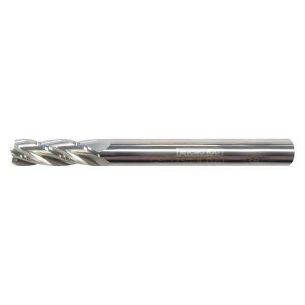 Micro 100 Carb End Mill, 3/32 In, 4FL, CC, AlTiN Coat - GEC-093-4-010X