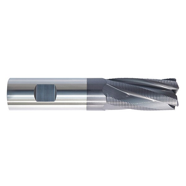 Zoro Select Corner Chamfer End Mill, 1", Carbide - 255-301000B