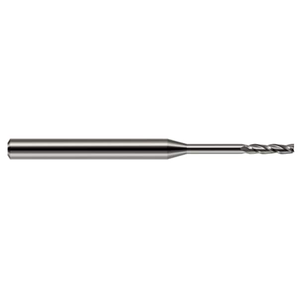 Harvey Tool Miniature End Mill - 3 Flute - Square, 0.0250", Finish - Machining: Uncoated - 13625