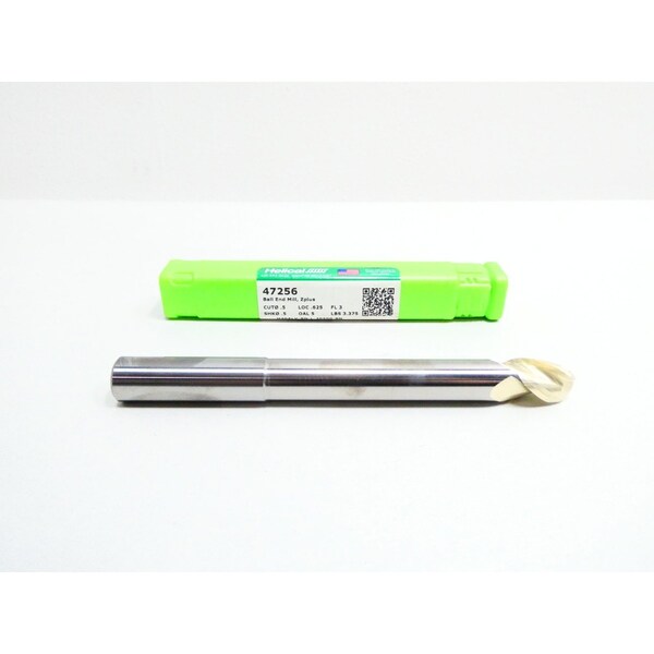 Helical Products ZPLUS BALL 1/2IN END MILL - 47256 H40ALV-RN-L-30500-BN