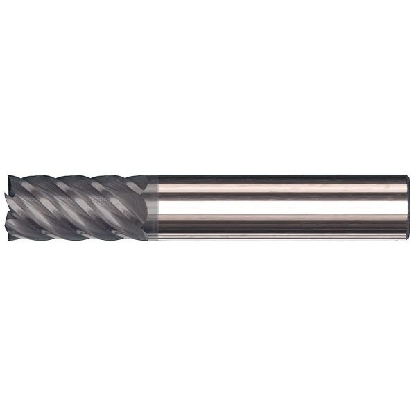 Mastercut Tool 3/8x1x3/8x2-1/2 6FL Square 45 Degree Helix Eccentric Relief Endmill, PowerA - 411-008-1