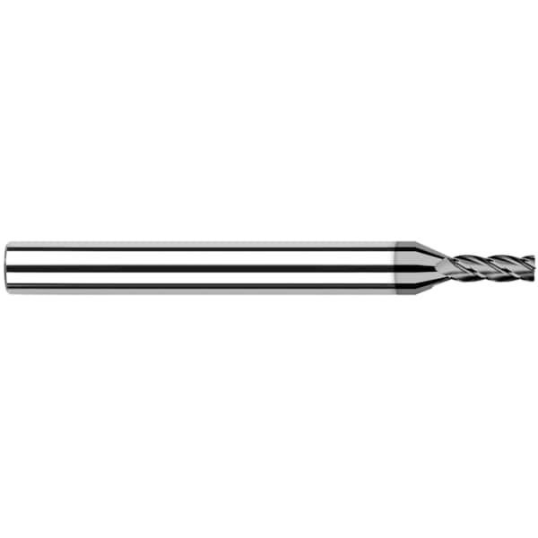 Harvey Tool End Mill - CVD Diamond - Corner Radius, 0.0930" (3/32), Length of Cut: 0.2790" - 977193
