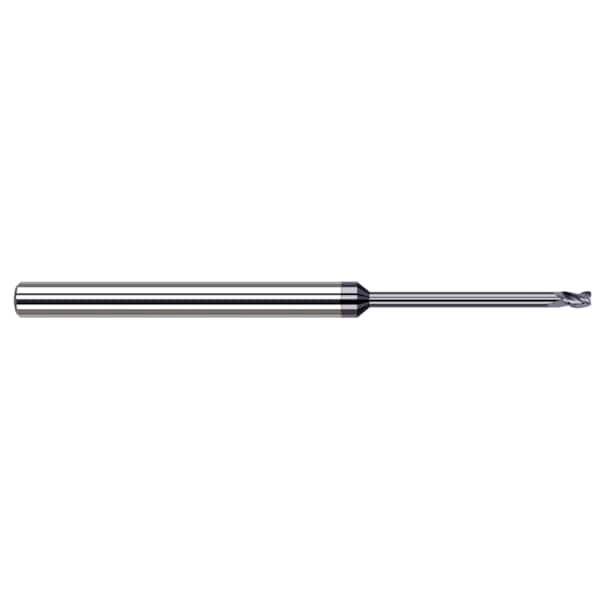 Harvey Tool End Mill for Medium Alloy Steels - Corner Radius, 0.800 mm, Number of Flutes: 3 - 982318-C3