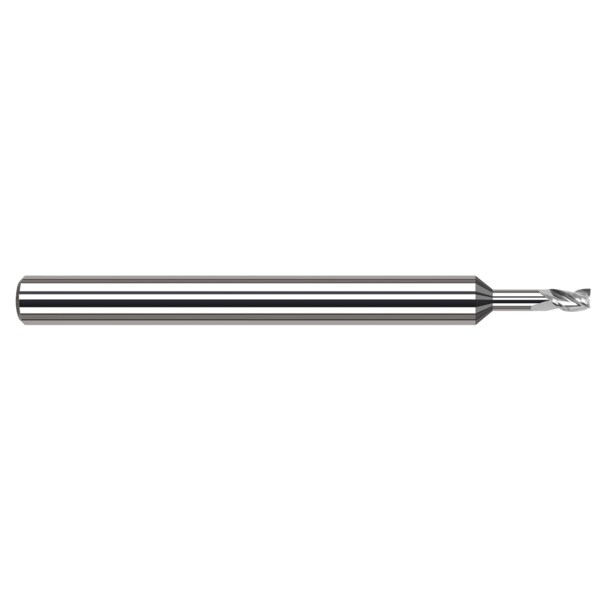 Harvey Tool Miniature End Mill - 3 Flute - Square, 0.0310" (1/32), Length of Cut: 0.0460" - 945531