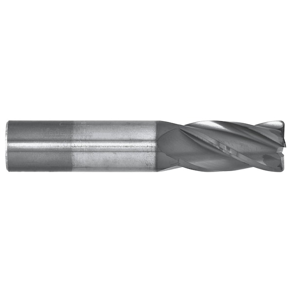 Cgs Tool 4Fl Std Cr End Mill 1/2" Dia 1" Loc 3" Oal W/.030 Rad & Altin - CR143-5000.030-ALTIN