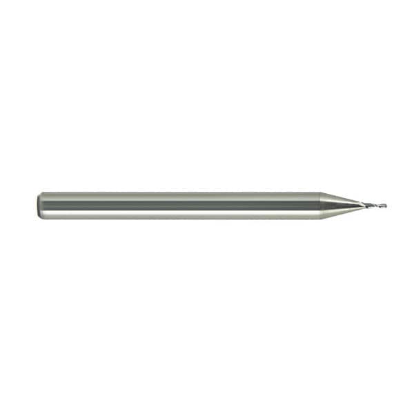Melin Tool Co Carbide Micro End Mill, Sq., 0.025x0.075", Number of Flutes: 2 - AMG-.025
