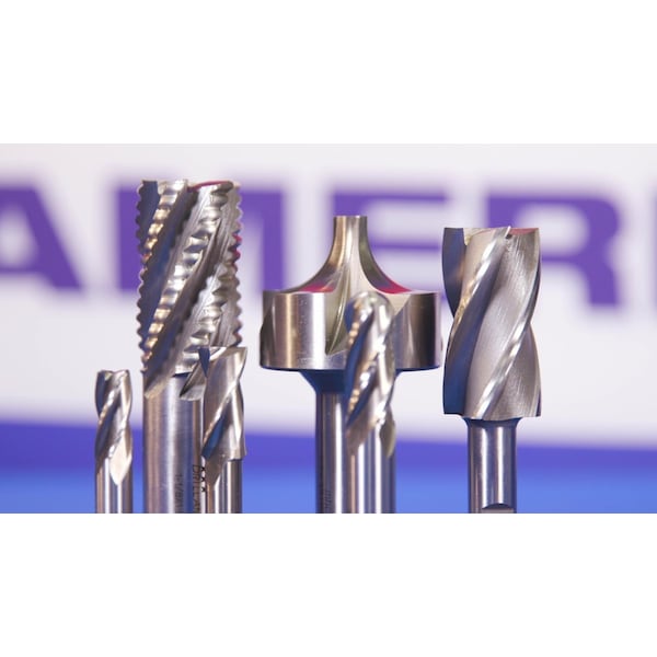 Drill America 1-1/2" X 3/4" HSS 2 Flute Single End End Mill - DWCT351A