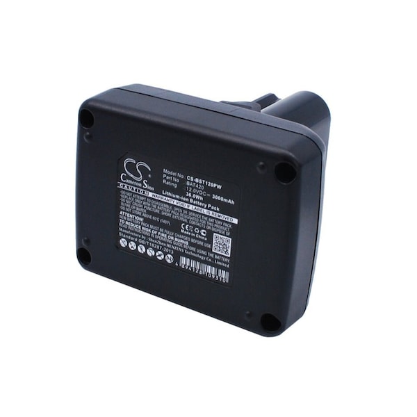 Bsc Preferred Bosch Pod Battery Style CLPK30-120 CLPK40-120 CLPK50-120 3000mAh Power Tool Repl. Battery - CS-BST120PW