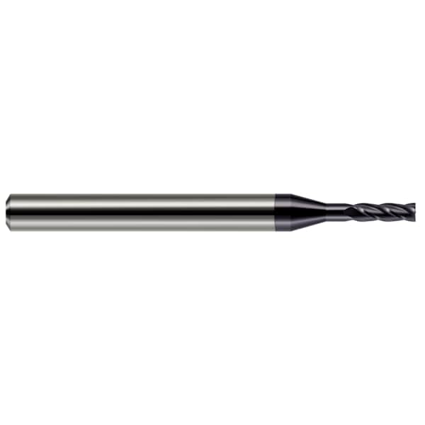 Harvey Tool Miniature End Mill - 2 Flute - Square, 0.0550", Shank Dia.: 1/8" - 944555-C3