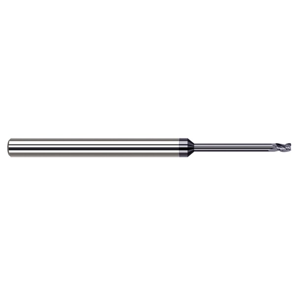 Harvey Tool End Mill for Hi-Temp Alloys-Corner Radius .1875" (3/16)Cutter DIAx.015" (1/64)Radius x.285" L of Cut - 932612-C6