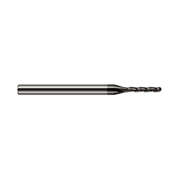 Harvey Tool 0.1562in 5/32 Cutter DIA x 0.7500in 3/4 L of Cut Carbide Ball End Mill, 4 Flutes, Amorphous Diamo - 841110-C4