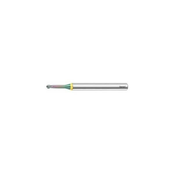 Garant Solid Carbide Copy Slot Drill, for Aluminum, DLC Coated, 0.8X2 mm - 207023 0,8X2