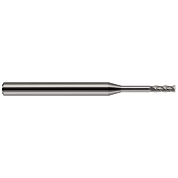 Harvey Tool Miniature End Mill - 2 Flute - Square, 0.1875" (3/16), Neck Length: 0.9380" - 960912