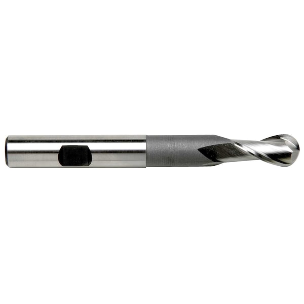 Sowa 58 Dia x 58 Shank 2Flute Extended Shank Ball Nose HSCO Cobalt End Mill - 103417