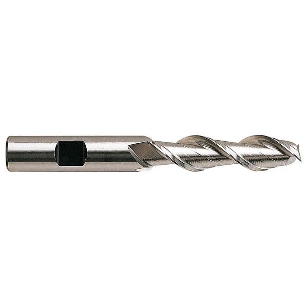 Yg-1 Tool Square End Mill, Single End, 3/8", HSS - 18055HC