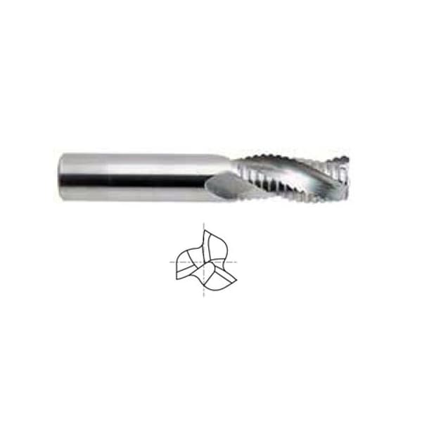 Yg-1 Tool 3 Flute 30 Degree Helix Roughing Alu-Power Carbide End Mill - 44016