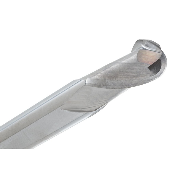 Cgs Tool 4Fl 30 Deg Ball End Mill 13/64"Dia 5/8"Loc 2-1/2"Oal - 142-2031